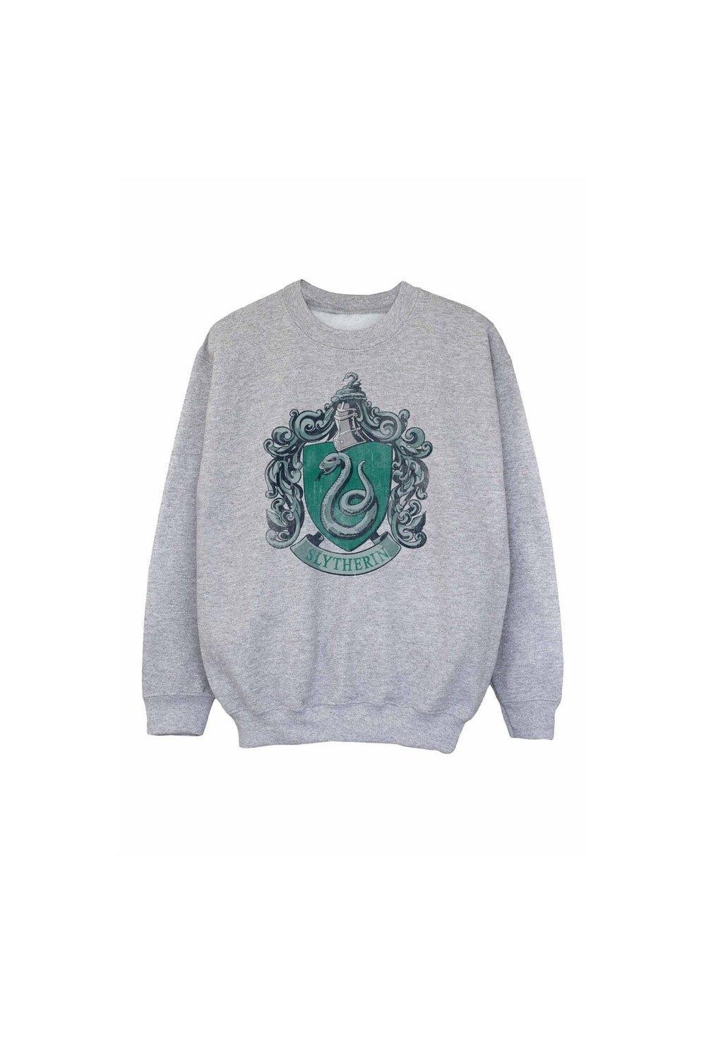 Толстовка Слизерина с потертостями Harry Potter, серый
Толстовка Слизерина с потертостями Harry Potter, серый
