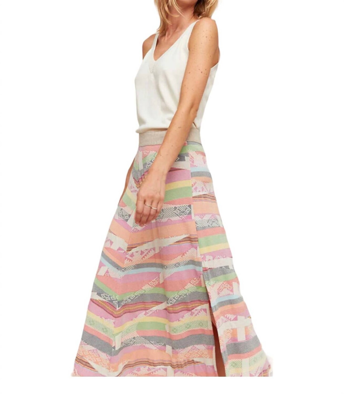 Розовая мульти-юбка-трапеция Sils Knit ALDO MARTINS
Розовая мульти-юбка-трапеция Sils Knit ALDO MARTINS