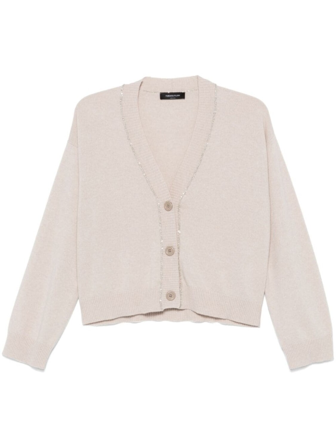 Fabiana Filippi кардиган с пайетками, нейтральный цвет
Fabiana Filippi кардиган с пайетками, нейтральный цвет