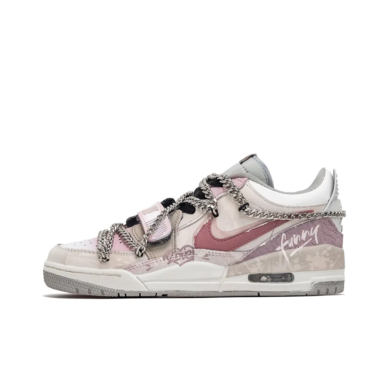 Jordan Legacy 312 с низкой амортизацией низкие детские баскетбольные кроссовки gray pink для подростков
Jordan Legacy 312 с низкой амортизацией низкие детские баскетбольные кроссовки gray pink для подростков