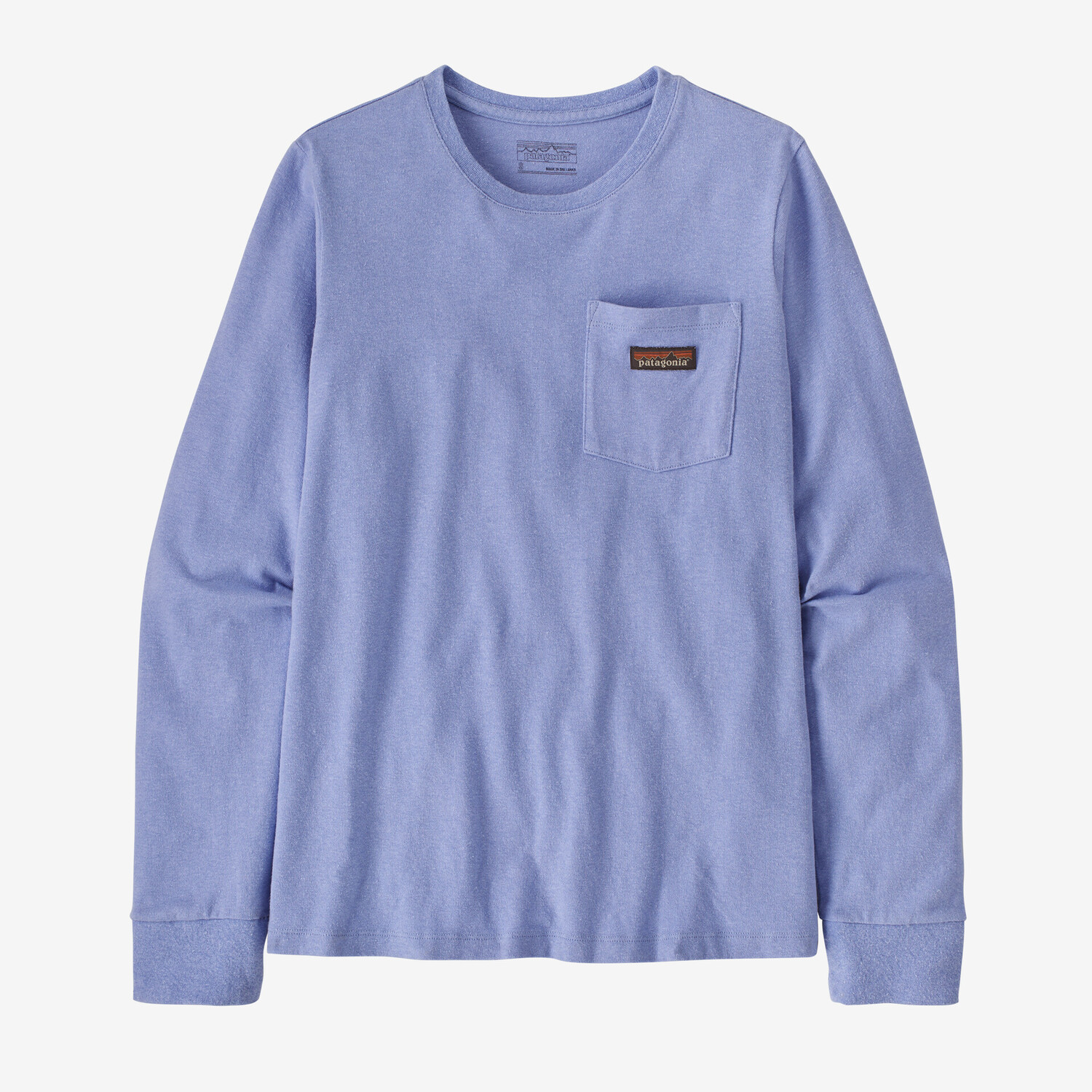 Женская футболка с рабочим карманом и длинными рукавами Patagonia, цвет Pale Periwinkle
Женская футболка с рабочим карманом и длинными рукавами Patagonia, цвет Pale Periwinkle