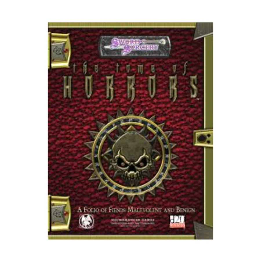 Tome of Horrors #1, d20 Sourcebooks (Necromancer Games), твердый переплет
Tome of Horrors #1, d20 Sourcebooks (Necromancer Games), твердый переплет