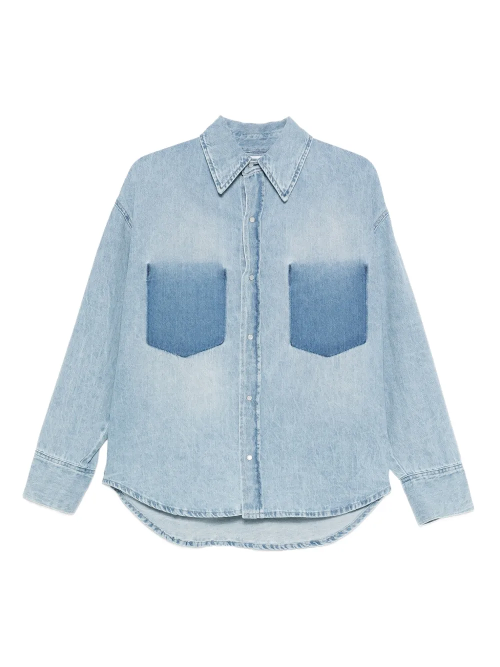 Джинсовая рубашка в двух тонах Lois Jeans, синий
Джинсовая рубашка в двух тонах Lois Jeans, синий