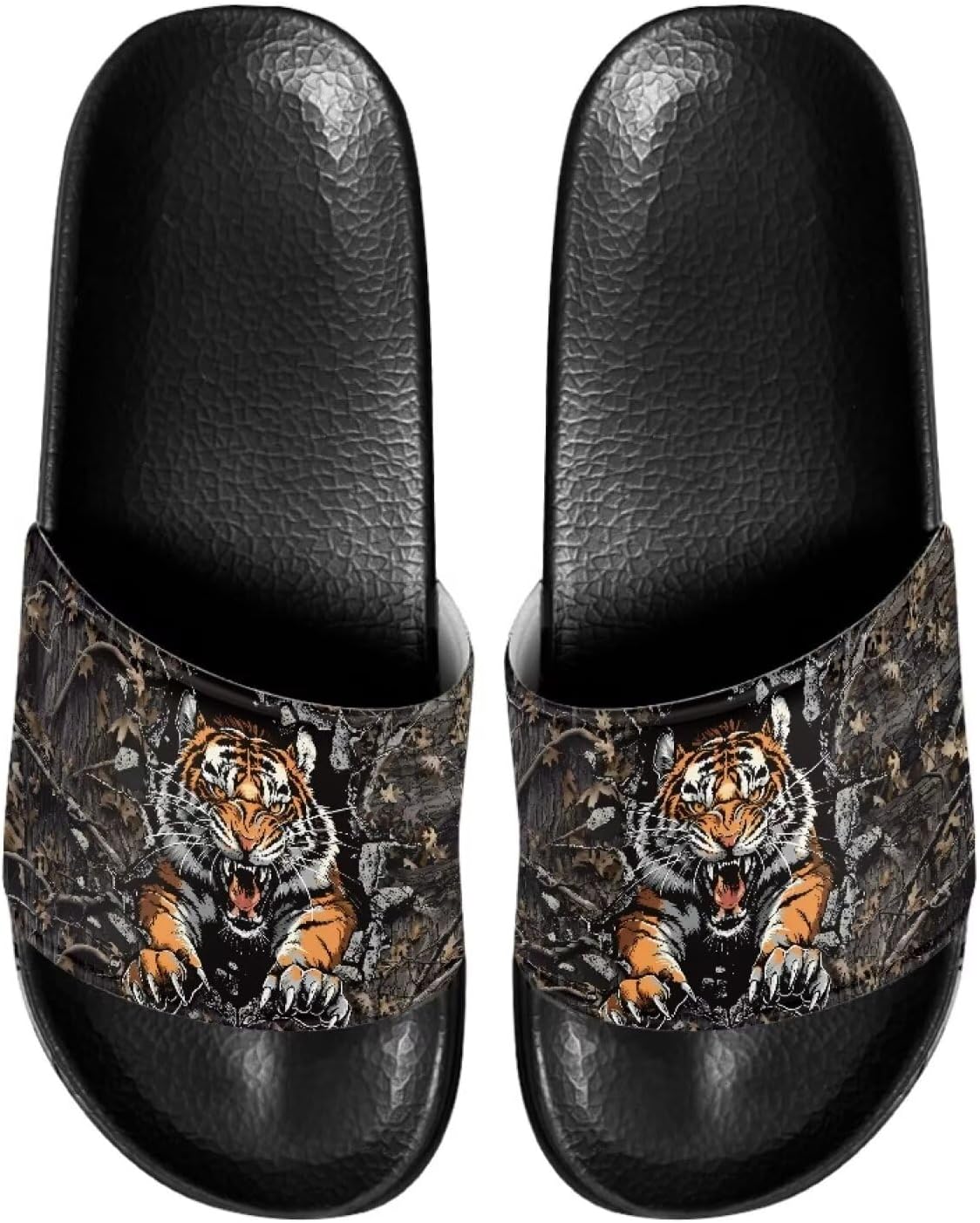 Домашние тапочки Cugasmaru для мужчин и женщин с открытым носком, всесезонные, с толстой мягкой подошвой, Tiger 3d Branches
Домашние тапочки Cugasmaru для мужчин и женщин с открытым носком, всесезонные, с толстой мягкой подошвой, Tiger 3d Branches
