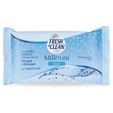 FRESH CLSALVX12 MILLEUSI очищающее средство для лица Salviette
FRESH CLSALVX12 MILLEUSI очищающее средство для лица Salviette