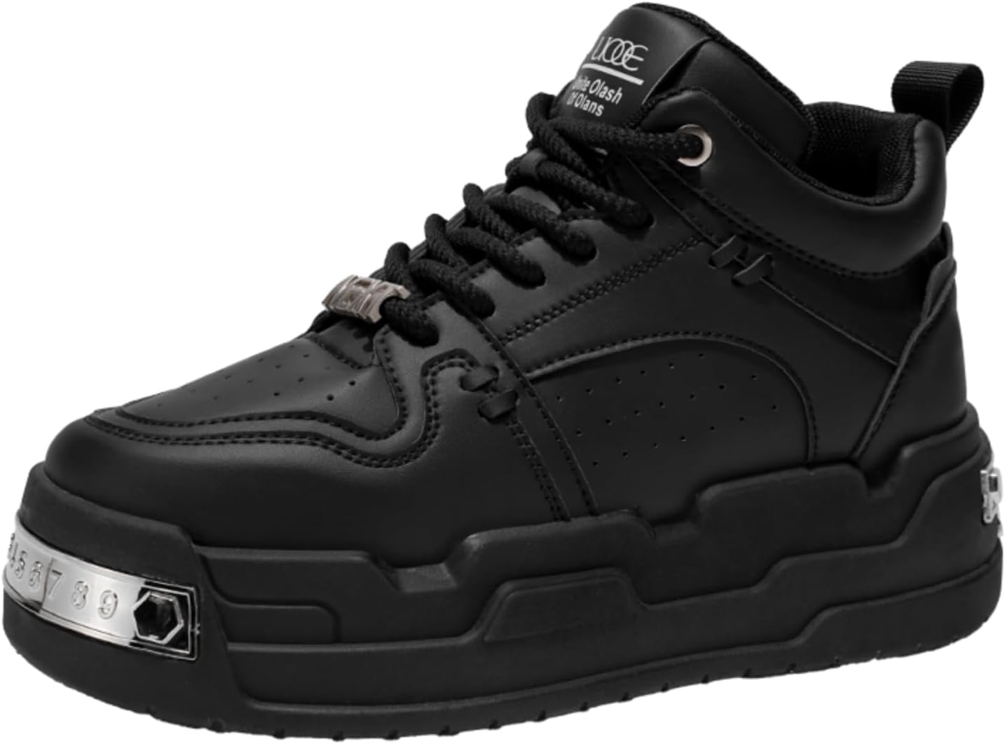 Мужские полностью белые высокие кроссовки на платформе, стильные массивные спортивные туфли с металлическими элементами Aokisx
Мужские полностью белые высокие кроссовки на платформе, стильные массивные спортивные туфли с металлическими элементами Aokisx