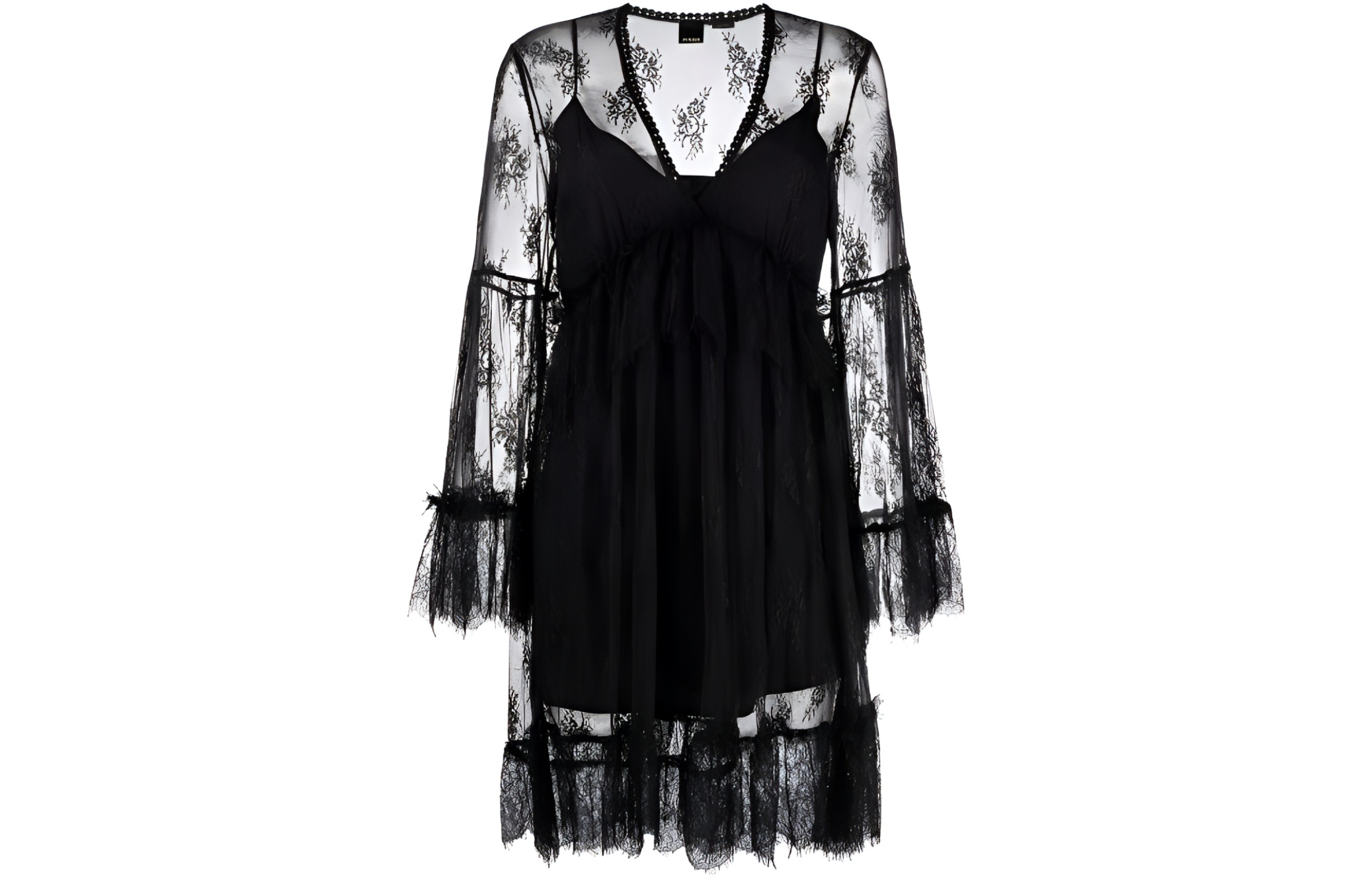 PINKO SS22 Платье с длинными рукавами женское Black
PINKO SS22 Платье с длинными рукавами женское Black