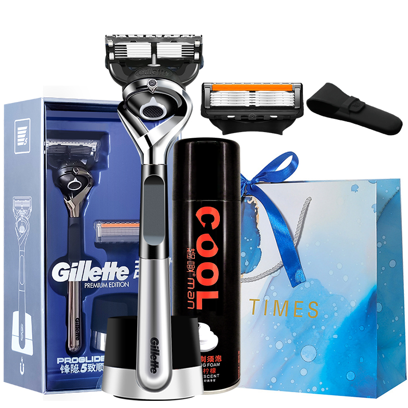 Фенгин Жисун ручная бритва скорость 5 лезвий мужская бритва 5 сменных кассет подарочный набор с пеной для бритья Gillette
Фенгин Жисун ручная бритва скорость 5 лезвий мужская бритва 5 сменных кассет подарочный набор с пеной для бритья Gillette