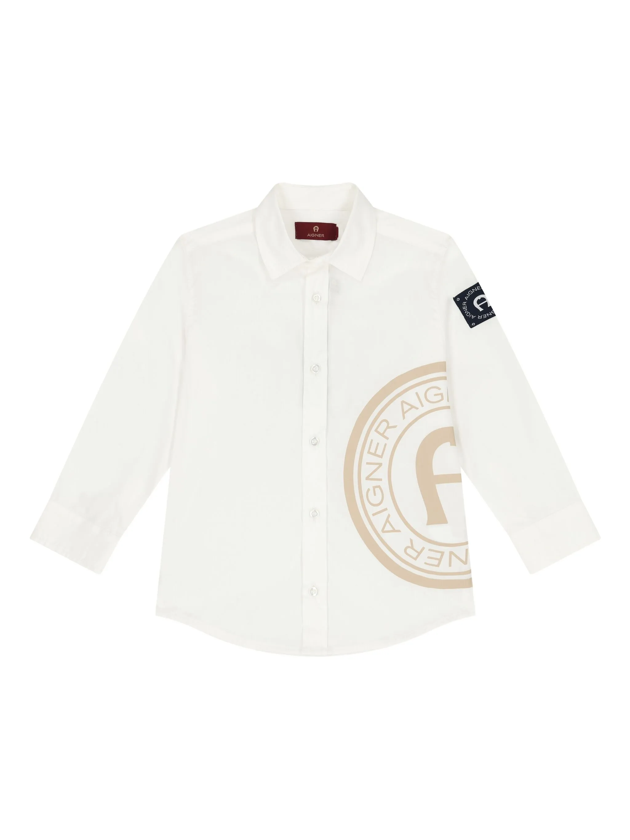 Рубашка с логотипом Aigner Kids, белый
Рубашка с логотипом Aigner Kids, белый