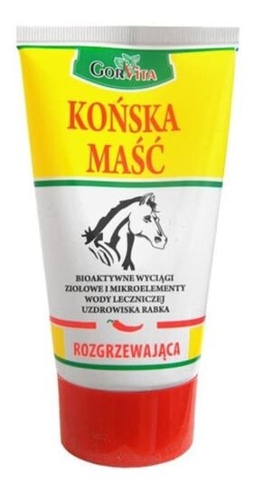 Gorvita, мазь для лошадей согревающая, 130 мл.
Gorvita, мазь для лошадей согревающая, 130 мл.