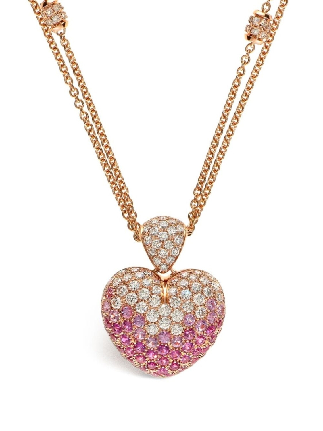 Колье Amore из розового золота с бриллиантами и сапфирами LEO PIZZO, розовый
Колье Amore из розового золота с бриллиантами и сапфирами LEO PIZZO, розовый