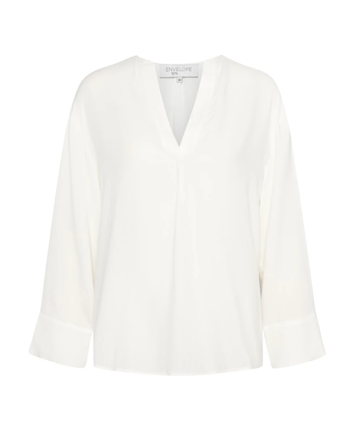 Летняя блузка с V-образным вырезом Envelope 1976, бежевый
Летняя блузка с V-образным вырезом Envelope 1976, бежевый