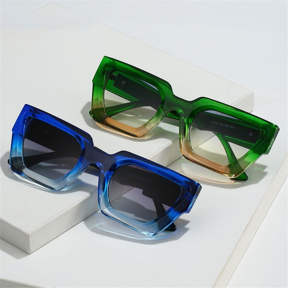 Солнцезащитные очки UV400 — большая оправа, конфетные цвета, панк-градиентная расцветка, для женщин и мужчин, для бега и занятий спортом на открытом воздухе generic, Green Blue Yellow
Солнцезащитные очки UV400 — большая оправа, конфетные цвета, панк-градиентная расцветка, для женщин и мужчин, для бега и занятий спортом на открытом воздухе generic, Green Blue Yellow