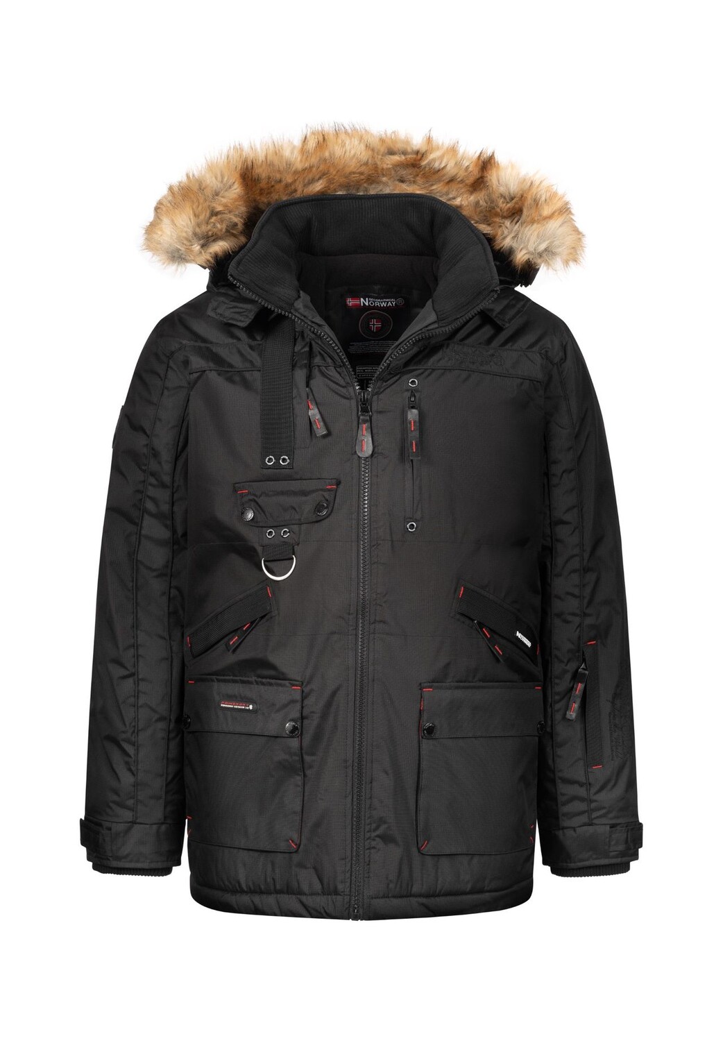 Зимняя куртка-парка GEOGRAPHICAL NORWAY, черный
Зимняя куртка-парка GEOGRAPHICAL NORWAY, черный