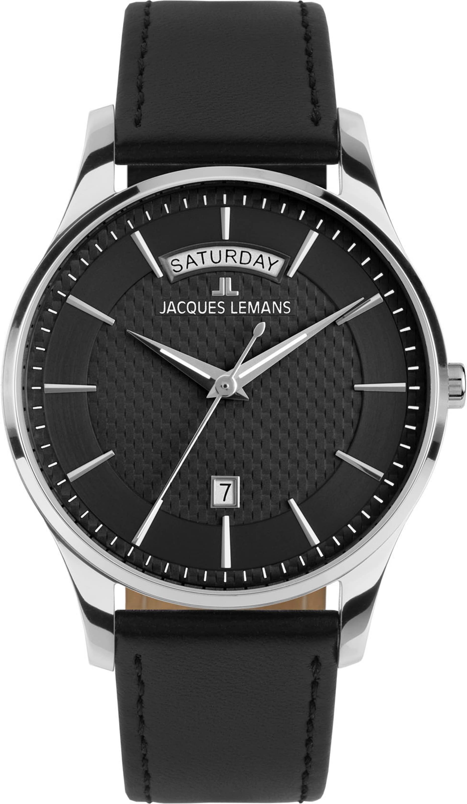 Jacques Lemans Аналоговые часы в черном цвете
Jacques Lemans Аналоговые часы в черном цвете