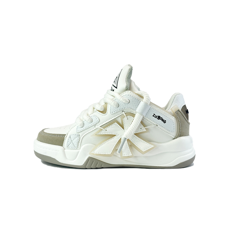 ZUIBANG Нескользящие легкие лоу-топ скейтбордские кроссовки унисекс белые, цвет White
ZUIBANG Нескользящие легкие лоу-топ скейтбордские кроссовки унисекс белые, цвет White