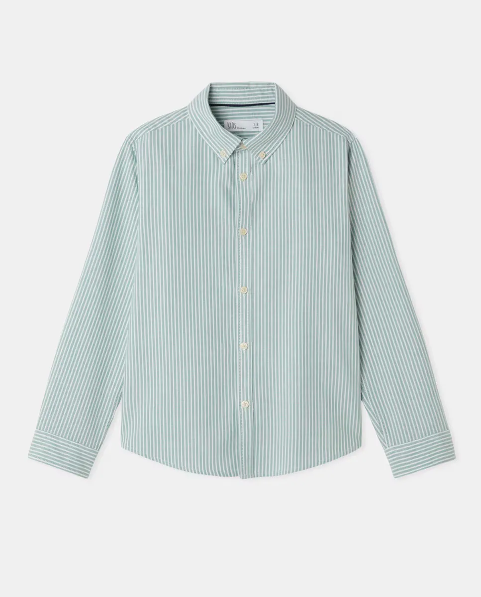 Детская длинная рубашка Oxford с принтом Kids El Corte Inglés, зеленый
Детская длинная рубашка Oxford с принтом Kids El Corte Inglés, зеленый