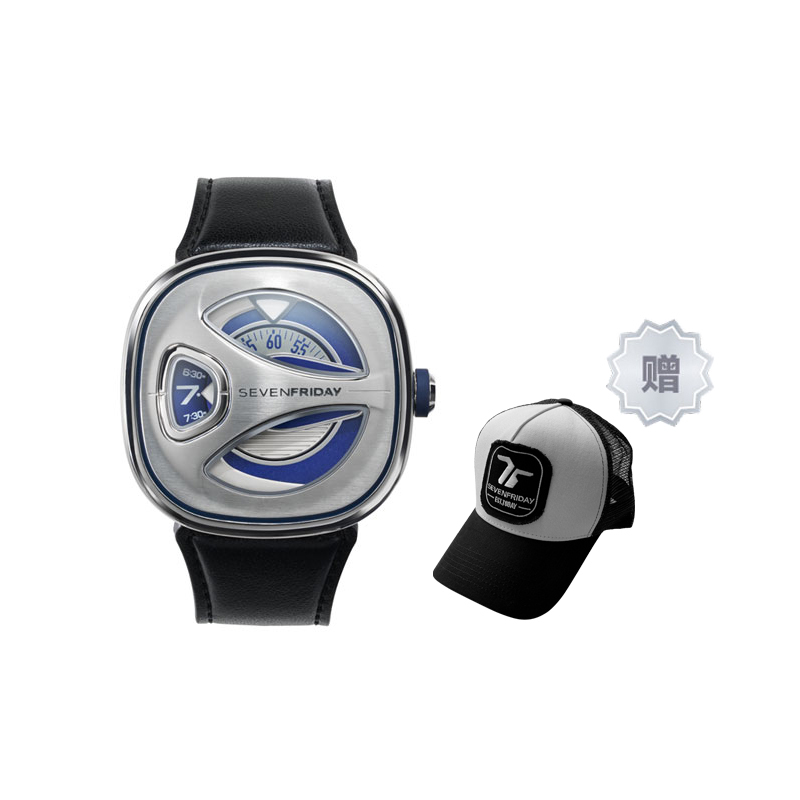 SEVENFRIDAY Часы Automatic Mechanical Movement Unisex Watch Blue Dial, SF-ME1/01+Biker Cap
SEVENFRIDAY Часы Automatic Mechanical Movement Unisex Watch Blue Dial, SF-ME1/01+Biker Cap