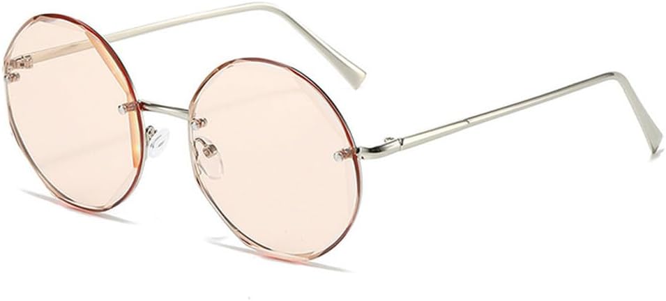 Круглые солнцезащитные очки без оправы для мужчин и женщин, роскошные солнцезащитные очки в крупной оправе, винтажные женские очки с защитой от УФ-излучения UV400, SUN1447 Generic, Silver-lightbrown
Круглые солнцезащитные очки без оправы для мужчин и женщин, роскошные солнцезащитные очки в крупной оправе, винтажные женские очки с защитой от УФ-излучения UV400, SUN1447 Generic, Silver-lightbrown