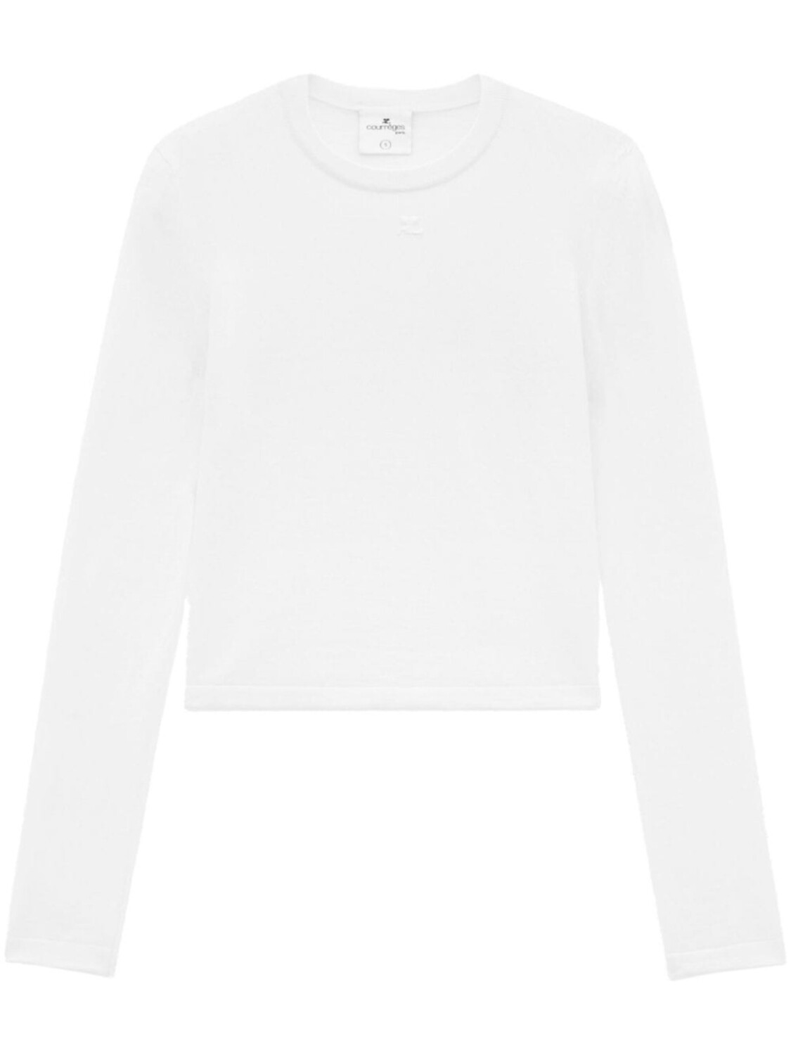 Джемпер тонкой вязки Courrèges, белый
Джемпер тонкой вязки Courrèges, белый