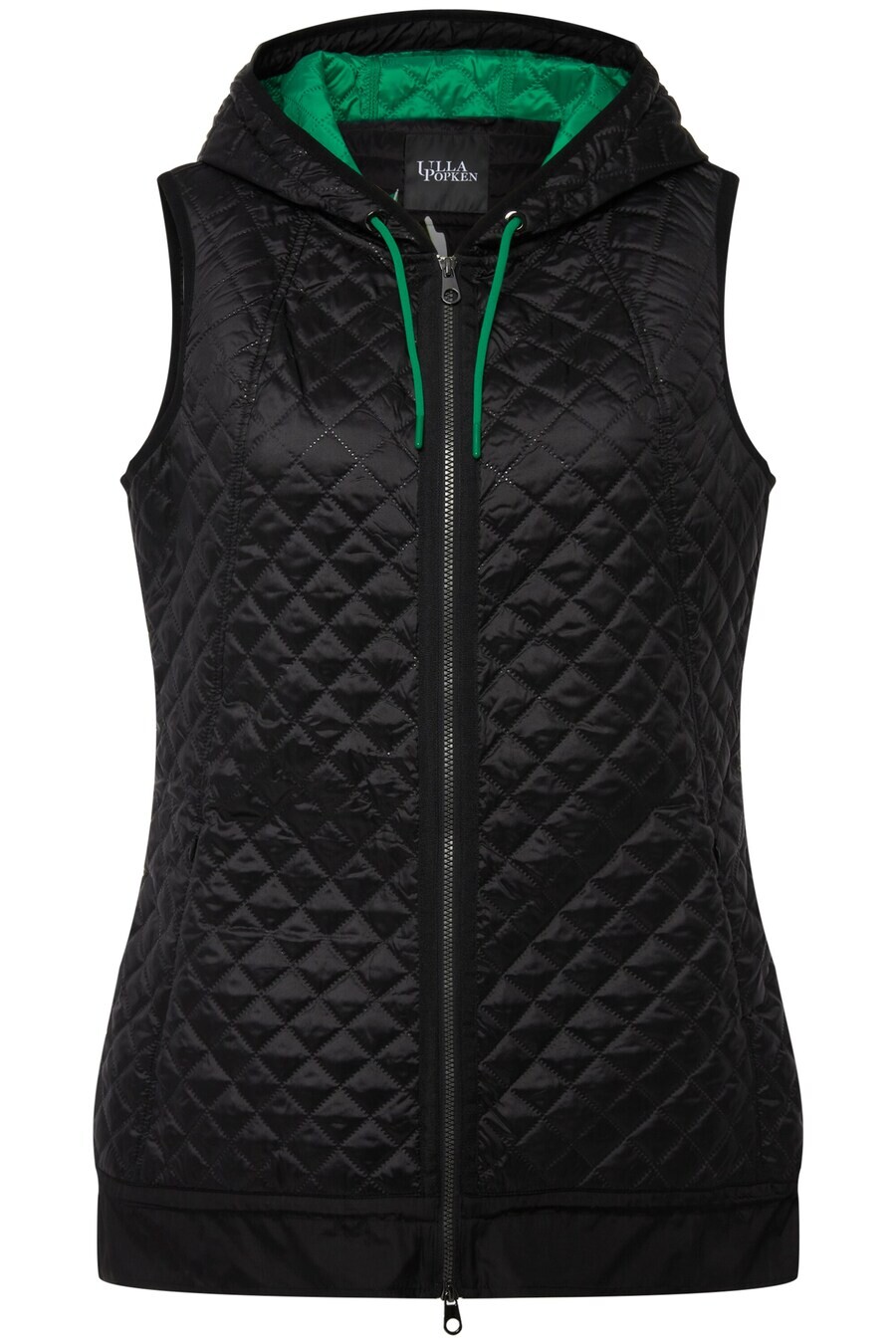 Жилет Ulla Popken Vest, черный 
Жилет Ulla Popken Vest, черный