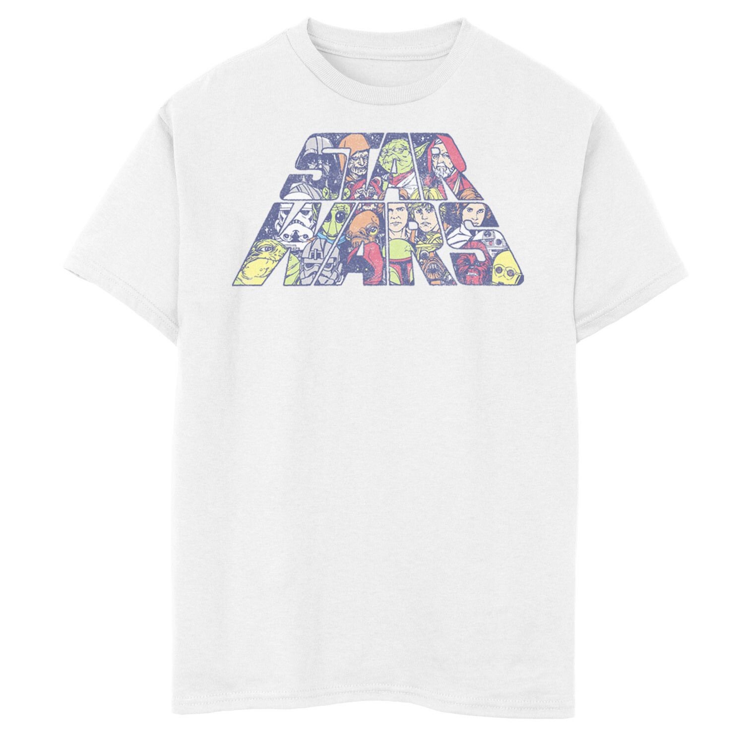 Футболка с графическим рисунком и логотипом «Звездных войн» для мальчиков 8–20 лет Star Wars
Футболка с графическим рисунком и логотипом «Звездных войн» для мальчиков 8–20 лет Star Wars