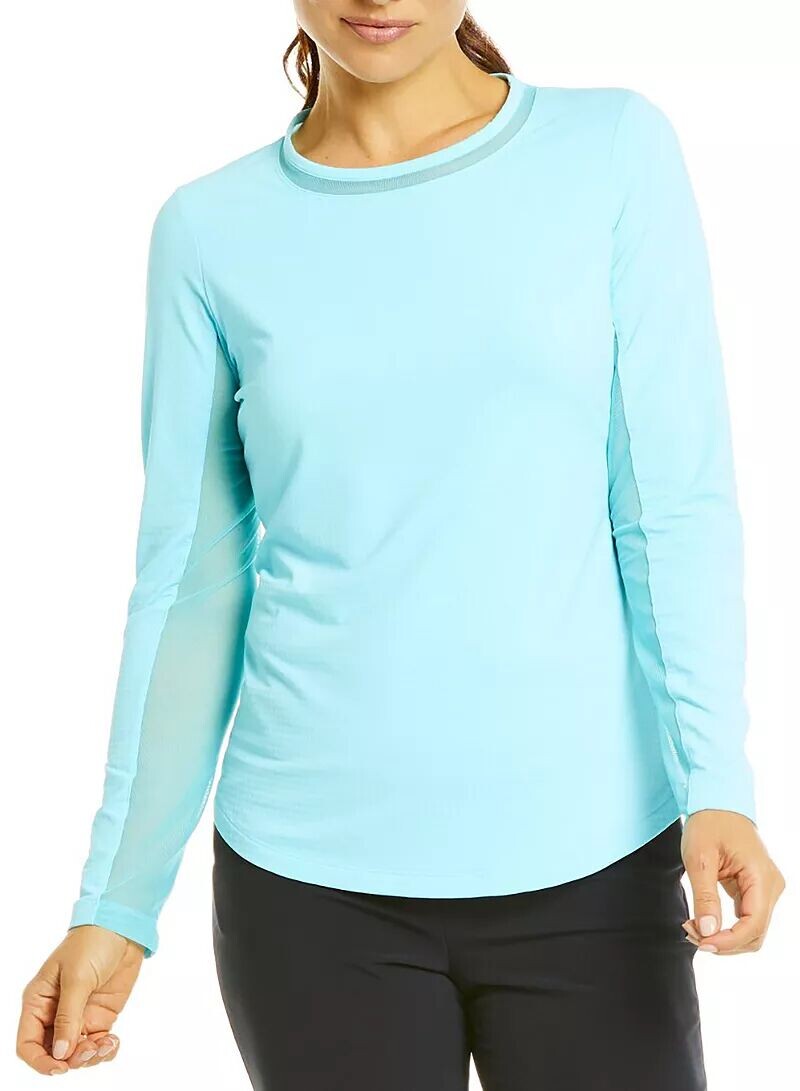 Ibkul Женская сетчатая футболка с круглым вырезом с длинными рукавами
Ibkul Женская сетчатая футболка с круглым вырезом с длинными рукавами