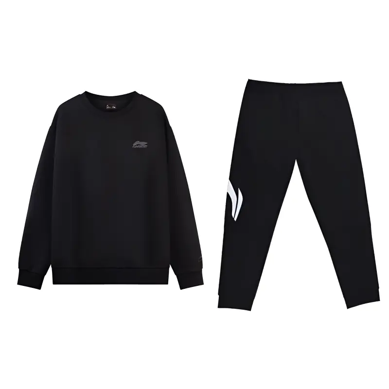 LiNing Повседневная спортивная одежда унисекс Черный+Черный
LiNing Повседневная спортивная одежда унисекс Черный+Черный