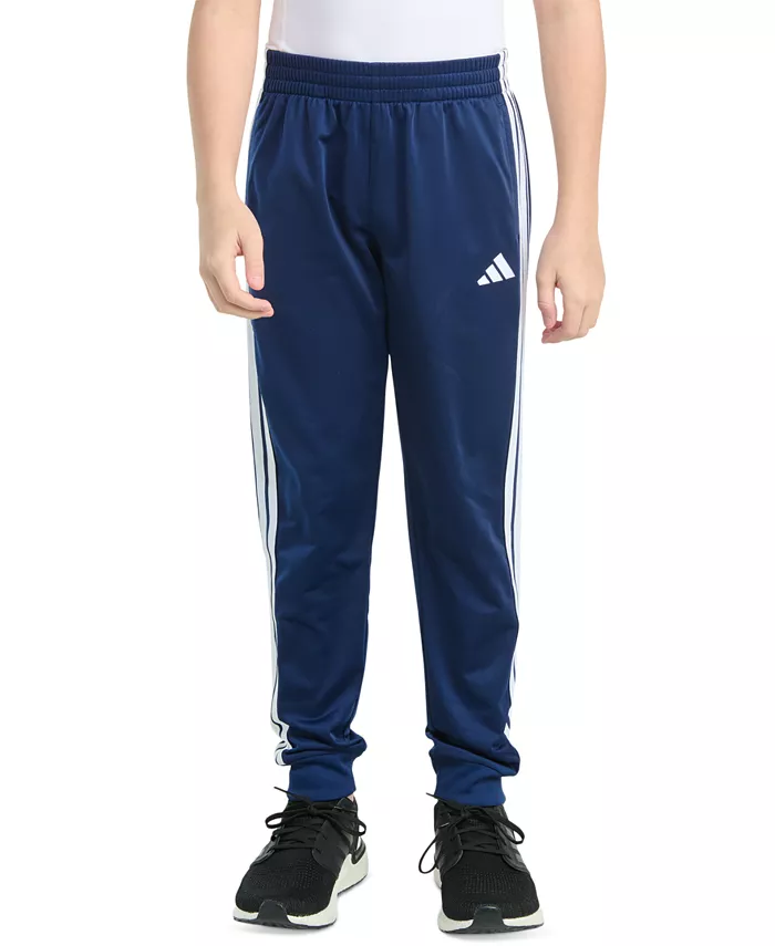 Детские спортивные брюки с эластичным поясом и тремя полосками для малышей и мальчиков adidas, синий
Детские спортивные брюки с эластичным поясом и тремя полосками для малышей и мальчиков adidas, синий