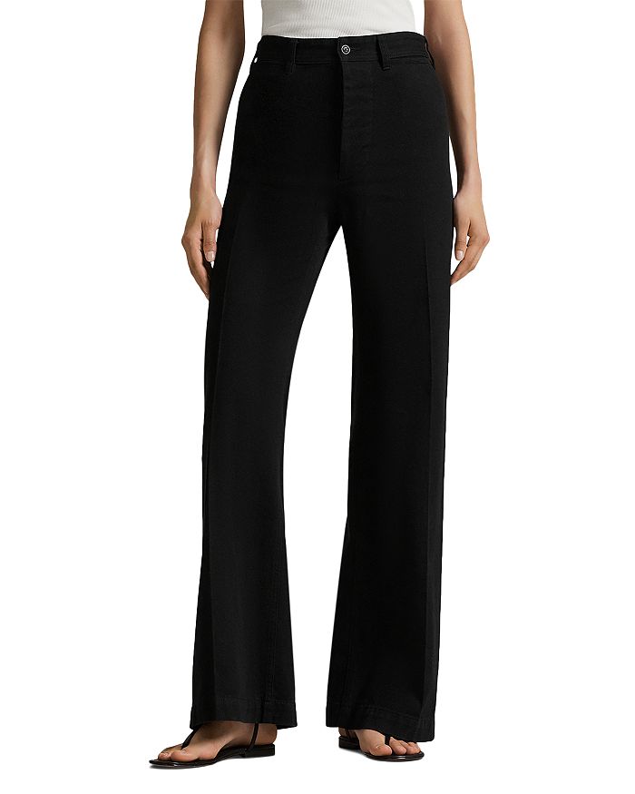 Брюки Bootcut Ralph Lauren, черный
Брюки Bootcut Ralph Lauren, черный