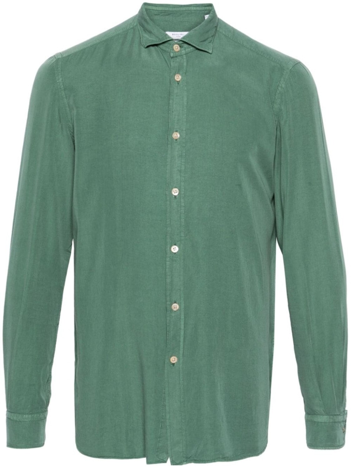 Boglioli рубашка с косым воротником и длинными рукавами, зеленый
Boglioli рубашка с косым воротником и длинными рукавами, зеленый