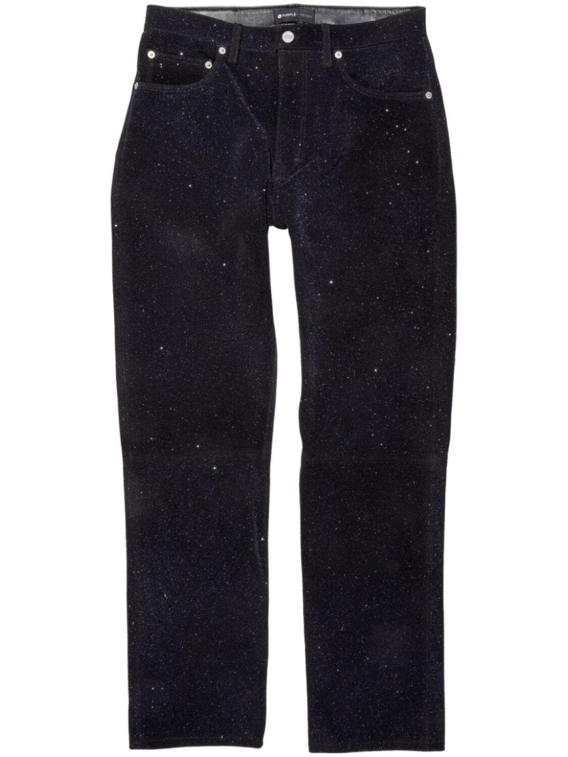 Purple Brand кожаные брюки прямого кроя, черный
Purple Brand кожаные брюки прямого кроя, черный