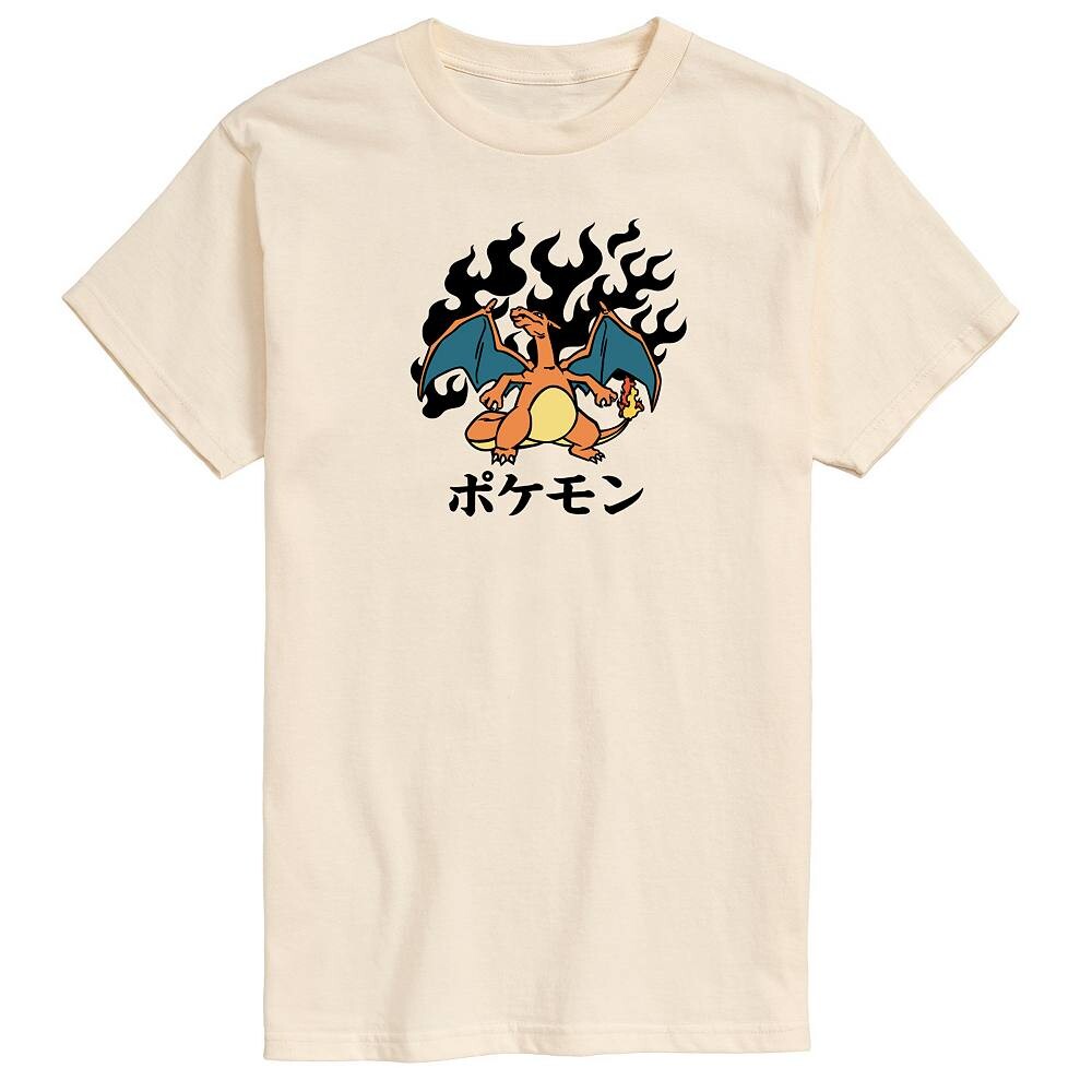 Мужская футболка Pokemon Charizard Flash Fire Fire Licensed Character, бежевый
Мужская футболка Pokemon Charizard Flash Fire Fire Licensed Character, бежевый