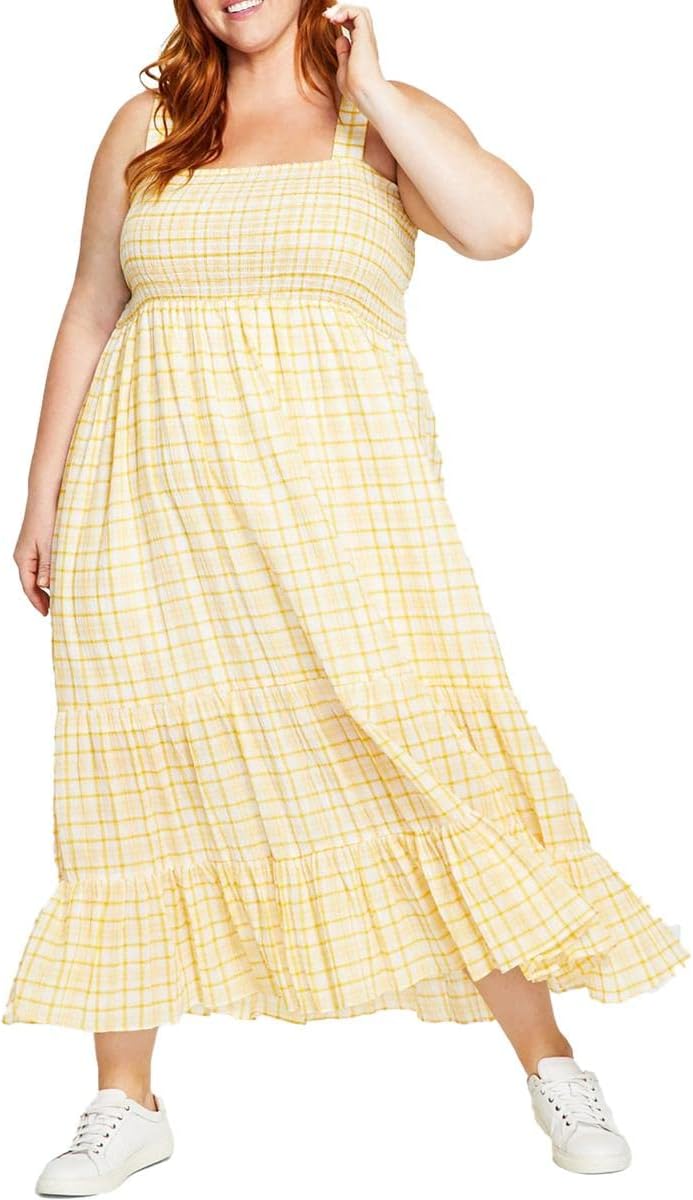 Платье-майка больших размеров Tommy Hilfiger со сборками, Yellow
Платье-майка больших размеров Tommy Hilfiger со сборками, Yellow