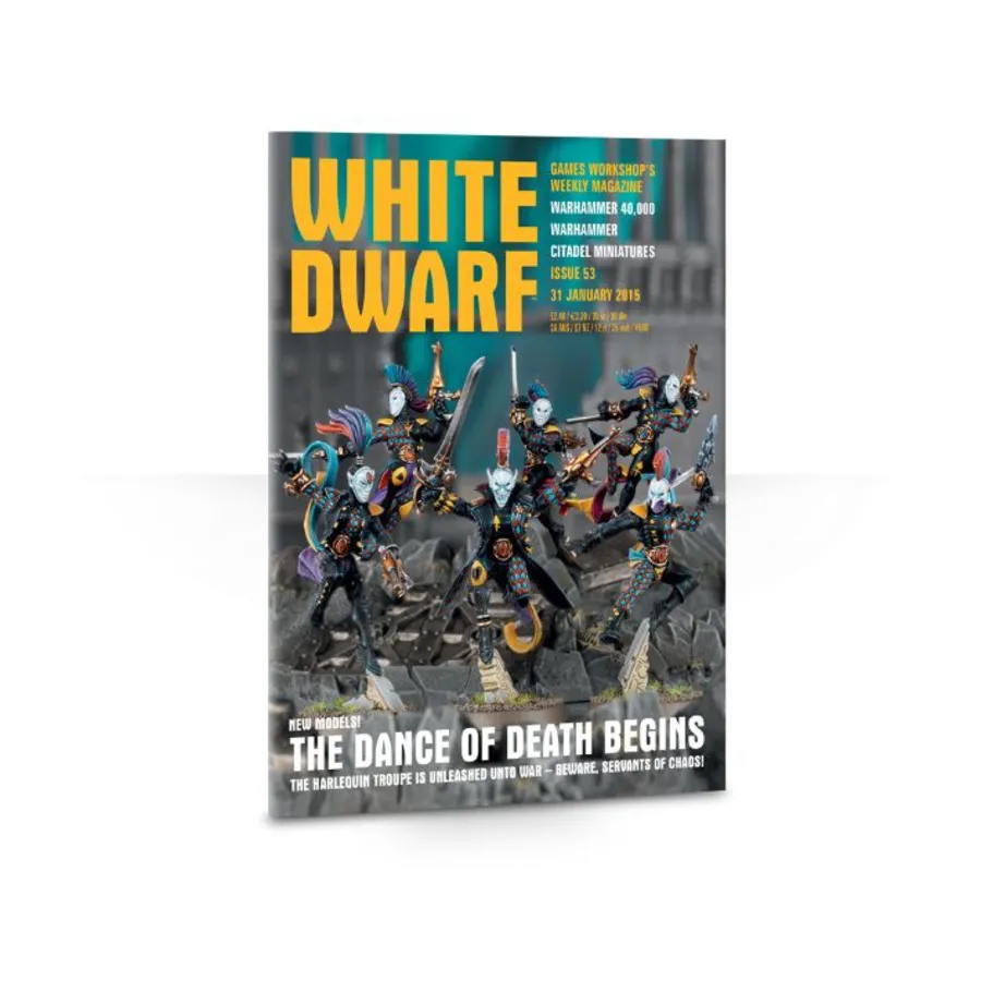#53 «Танец смерти начинается», White Dwarf Weekly - 2015 (#49-#100)
#53 «Танец смерти начинается», White Dwarf Weekly - 2015 (#49-#100)
