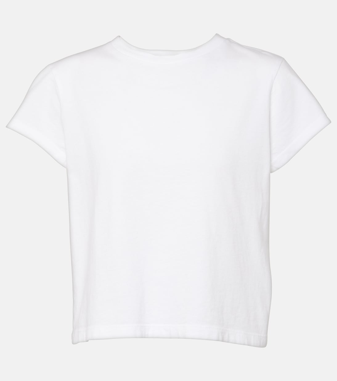 Футболка Adine укороченная из хлопкового джерси Agolde, белый
Футболка Adine укороченная из хлопкового джерси Agolde, белый