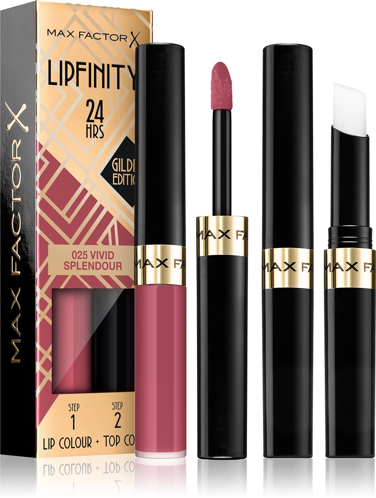 Lipfinity позолоченная версия стойкая помада с бальзамом Max Factor, atspalvis 025 vivid splendour 4,2 гр
Lipfinity позолоченная версия стойкая помада с бальзамом Max Factor, atspalvis 025 vivid splendour 4,2 гр