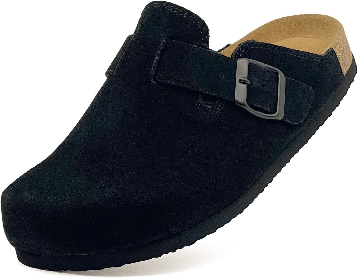 Детские замшевые сабо, босоножки для мальчиков и девочек, с пробковой стелькой, тапочки на липучке для малышей, для дома и улицы, милые сандалии с классической регулируемой пряжкой Xinlanlin, черный
Детские замшевые сабо, босоножки для мальчиков и девочек, с пробковой стелькой, тапочки на липучке для малышей, для дома и улицы, милые сандалии с классической регулируемой пряжкой Xinlanlin, черный