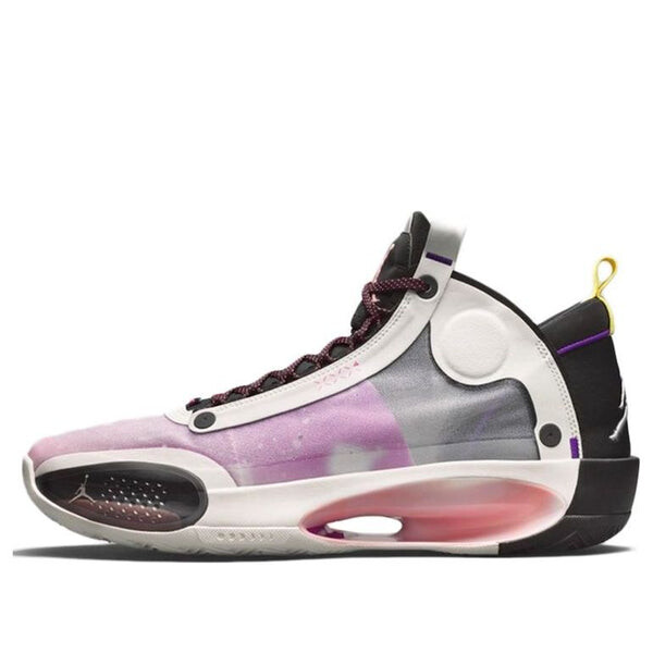 Кроссовки 34 x nba Air Jordan, белый 
Кроссовки 34 x nba Air Jordan, белый