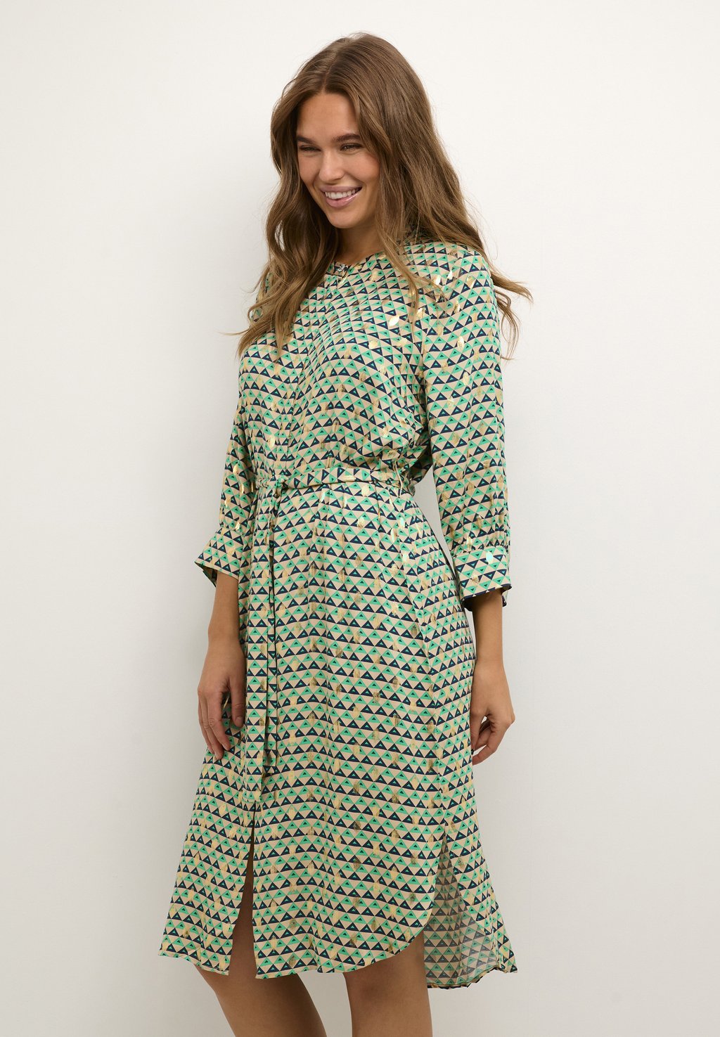 Платье-рубашка Culture, зеленый
Платье-рубашка Culture, зеленый