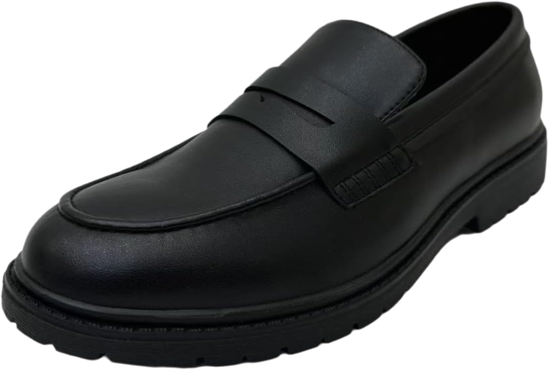 Классические черные кожаные лоферы с пенни Generic
Классические черные кожаные лоферы с пенни Generic