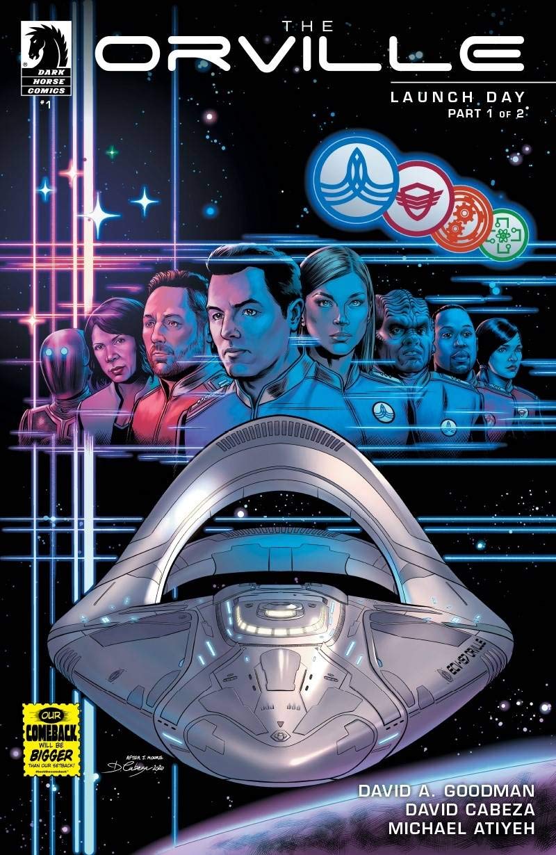 Orville: Launch Day #1 (Part 1 of 2) (Dark Horse Comics)
Orville: Launch Day #1 (Part 1 of 2) (Dark Horse Comics)