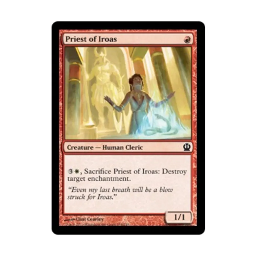 CCG Жрец Ироаса (C) (Фольга), MTG - Theros
CCG Жрец Ироаса (C) (Фольга), MTG - Theros