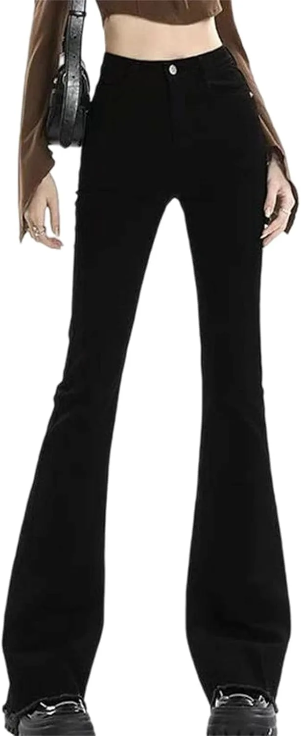 Женские джинсы Retro High Waist Bell Bottom Slim Fit с бахромой и пуговицами
Женские джинсы Retro High Waist Bell Bottom Slim Fit с бахромой и пуговицами