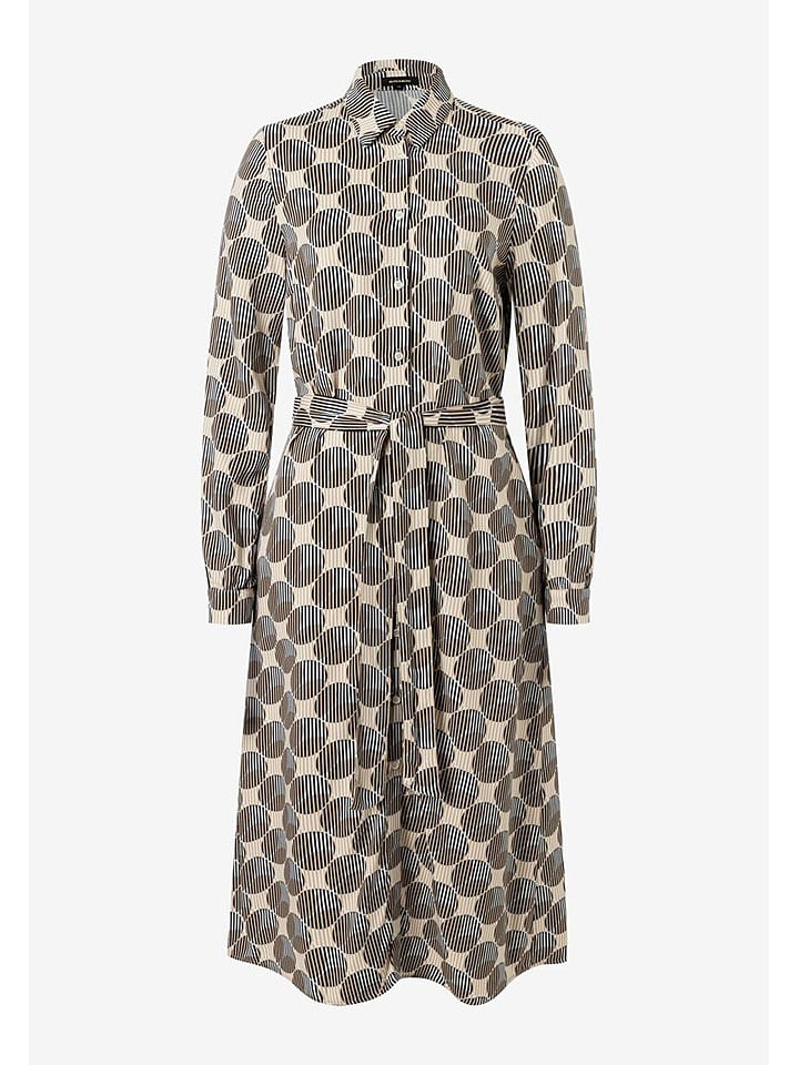 Платье бежевого/темно-коричневого цвета More & More
Платье бежевого/темно-коричневого цвета More & More