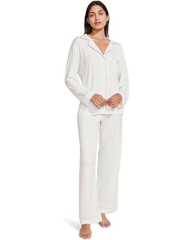 Пижама Eberjey Gisele -, цвет White/Ice Blue
Пижама Eberjey Gisele -, цвет White/Ice Blue