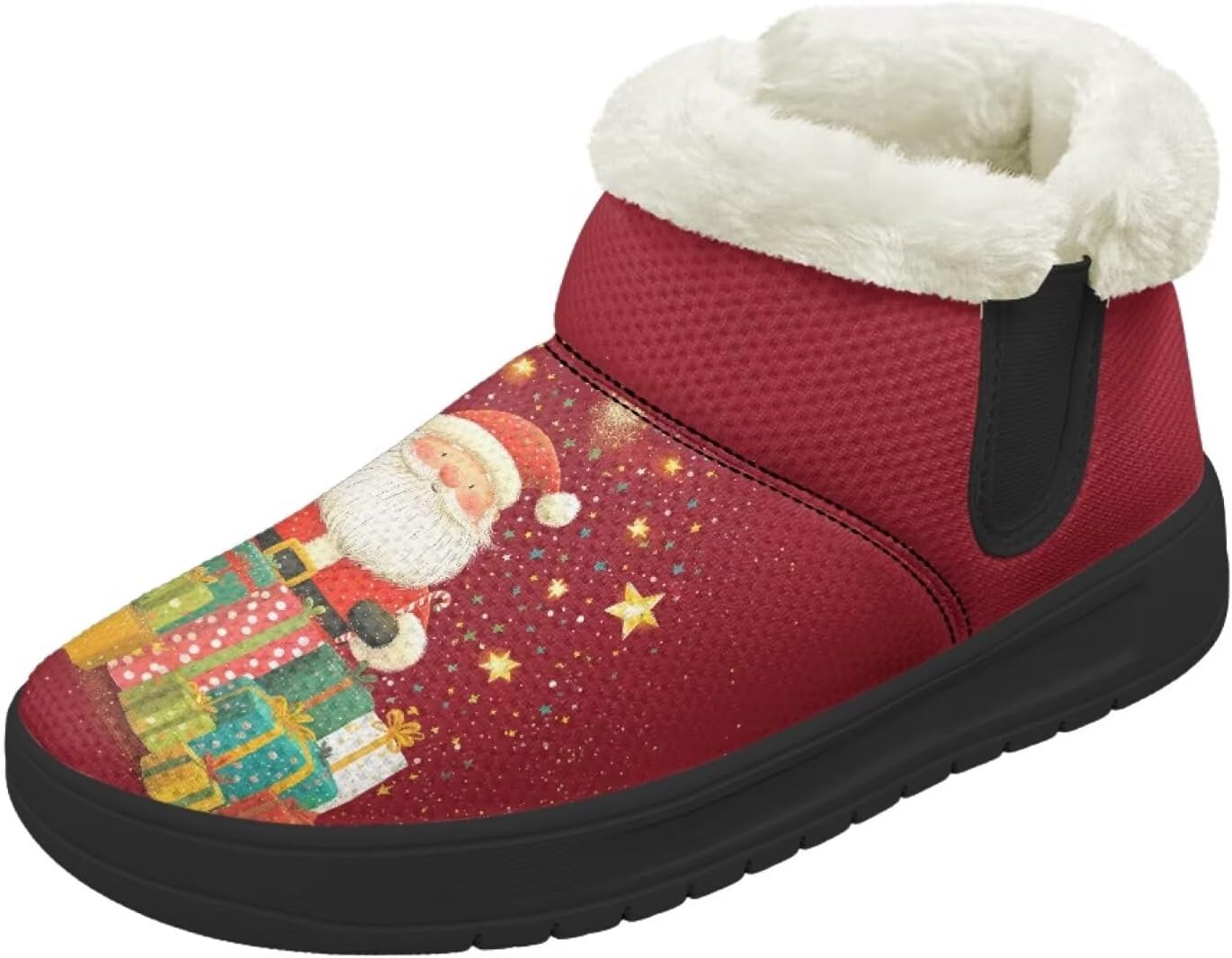 Рождественские снежные ботинки Forchrinse для женщин и мужчин, зимние теплые ботильоны, удобные, с легким надеванием, походные ботинки, рождественская обувь, Santa Claus
Рождественские снежные ботинки Forchrinse для женщин и мужчин, зимние теплые ботильоны, удобные, с легким надеванием, походные ботинки, рождественская обувь, Santa Claus