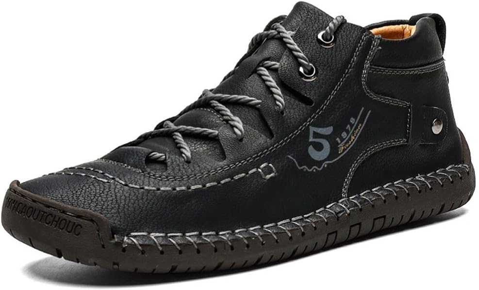 Мужские кожаные зимние ботинки YONGJIA с утеплителем из меха, на шнуровке, стиль casual, комфортная обувь, черный
Мужские кожаные зимние ботинки YONGJIA с утеплителем из меха, на шнуровке, стиль casual, комфортная обувь, черный