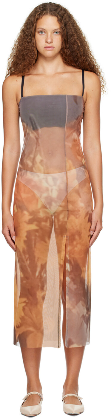 ELLI Оранжевое платье макси с цветочным узором ELLISS
ELLI Оранжевое платье макси с цветочным узором ELLISS