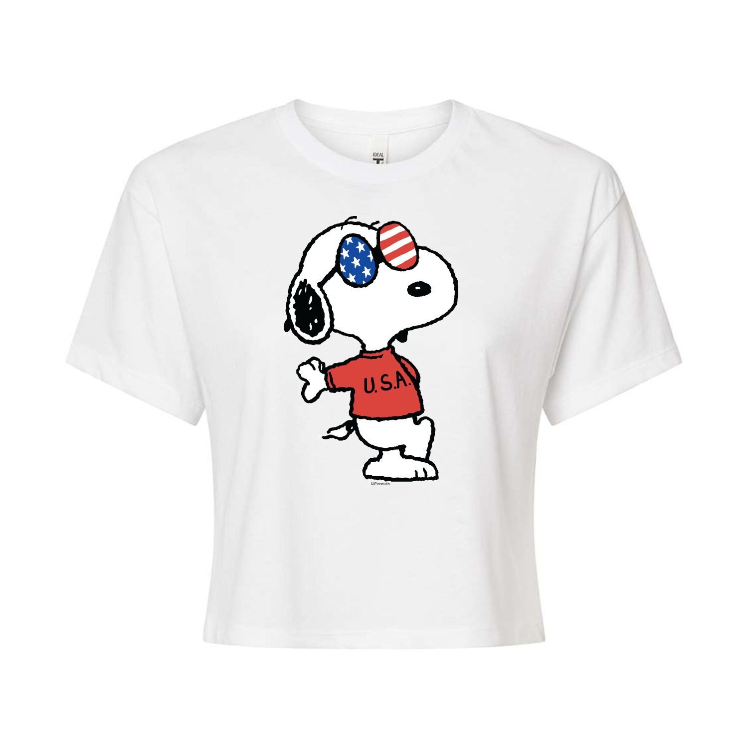Укороченная футболка Peanuts USA Snoopy для юниоров Licensed Character, белый
Укороченная футболка Peanuts USA Snoopy для юниоров Licensed Character, белый